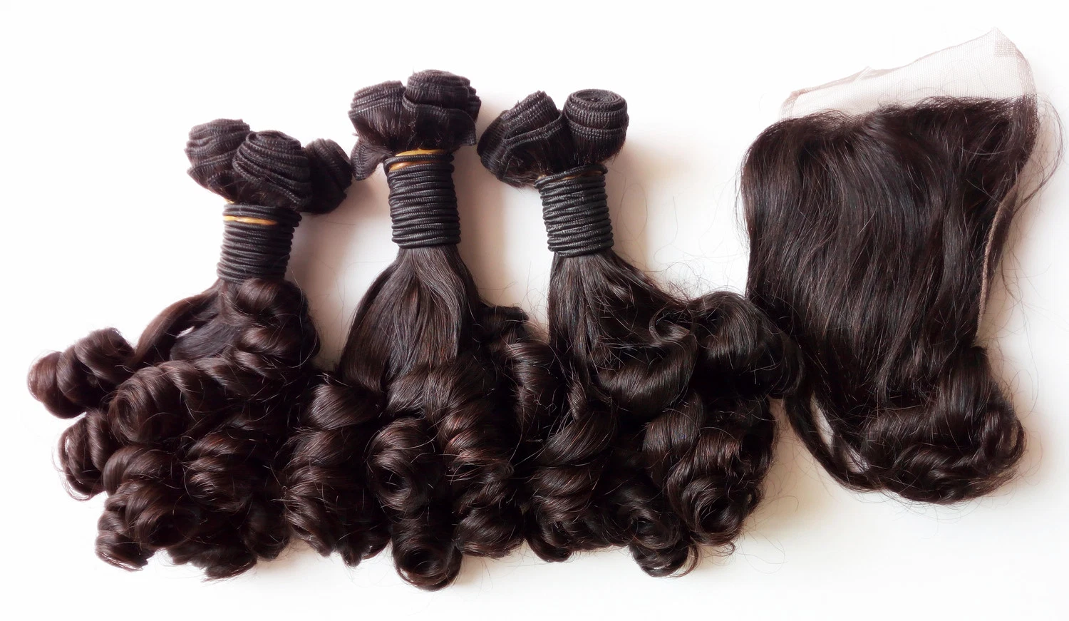 Nouvelles extensions de cheveux vierges malaisiens Fumi Hair Weave