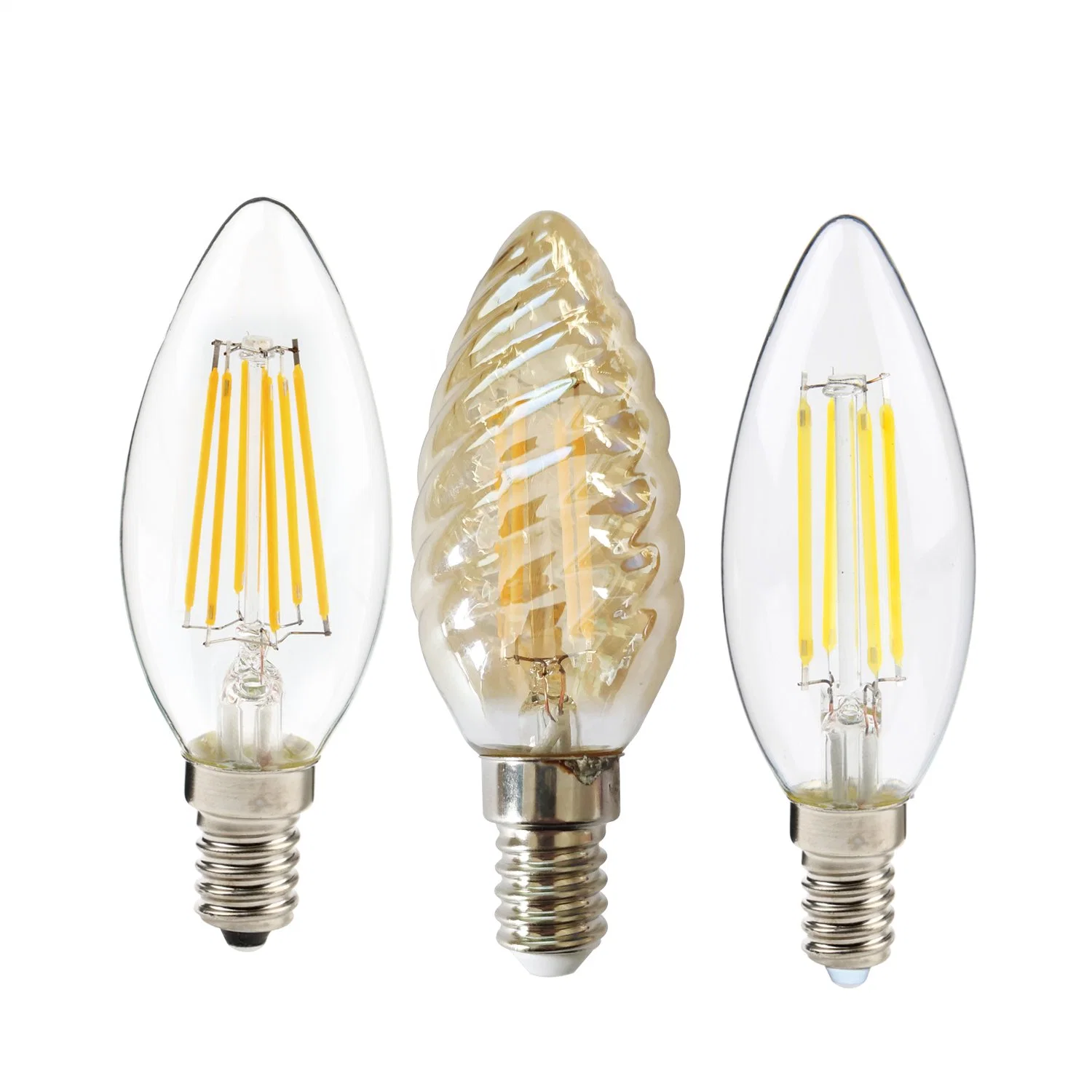Wholesale/Supplier E27 E26 Base Clear C350 LED Filament Bulb Vintage Candle Light Bulb Light for Indoor Lighting
