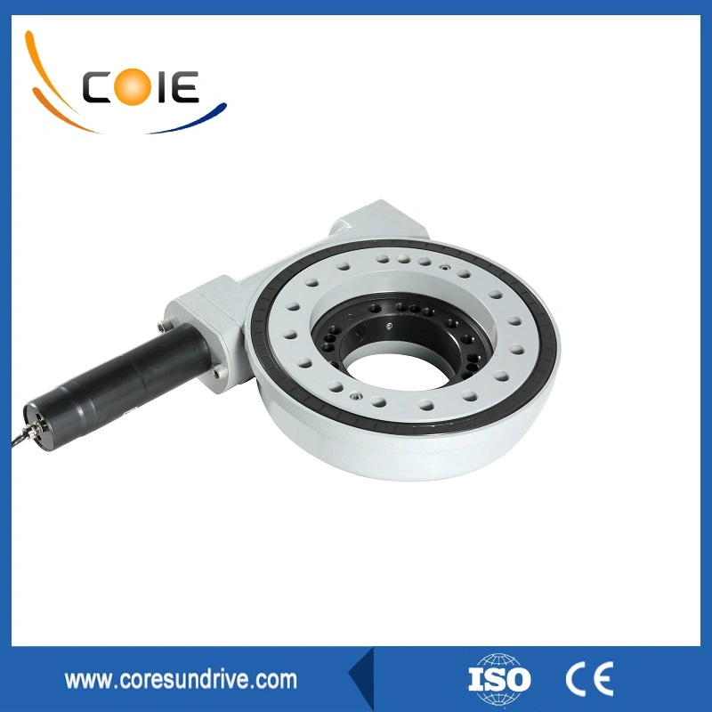 Custom Slewing Drive for Solar Panel with DC Motor or Hydraulic Motor