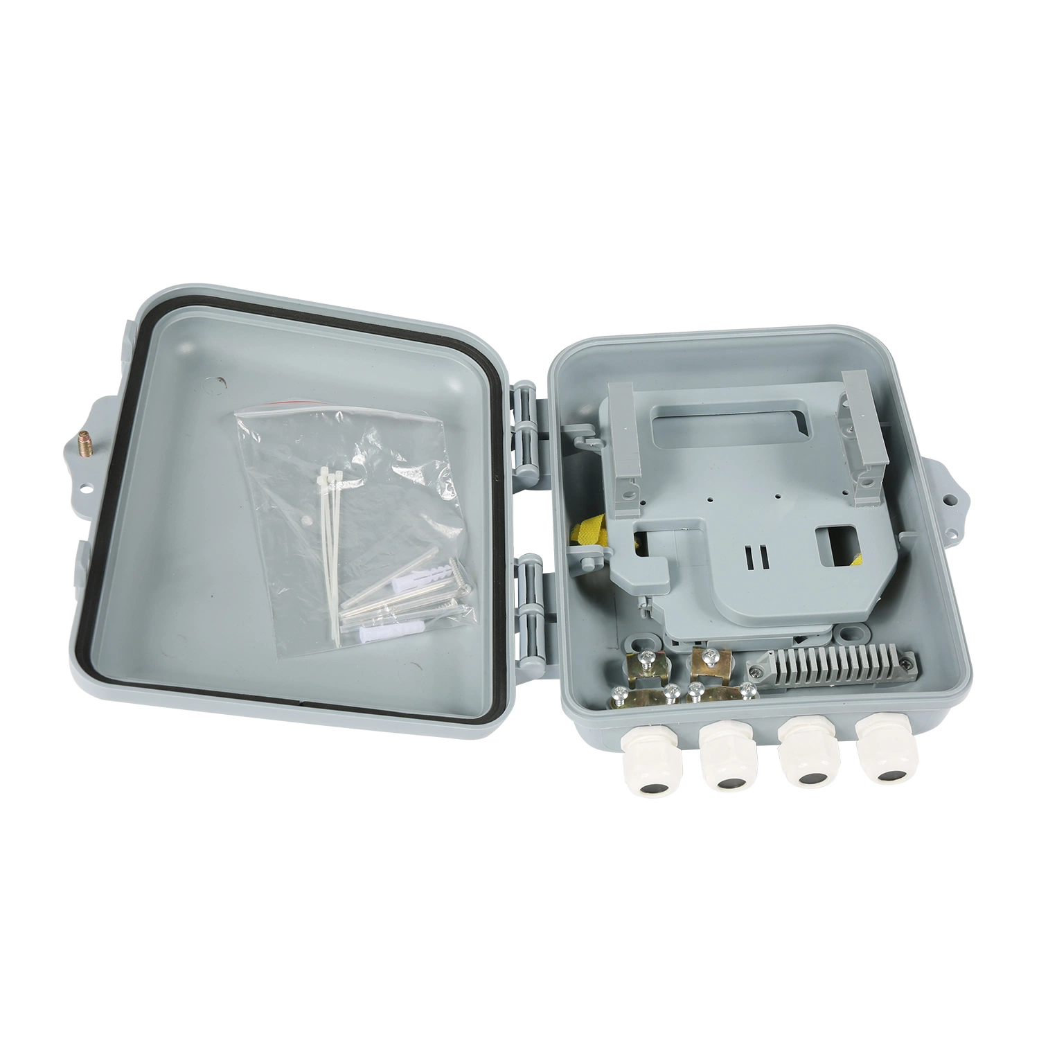 Surelink 8core 16core 24core ABS or PC Material Outdoor Optical Fiber Distribution Box FTTH Fdb Box