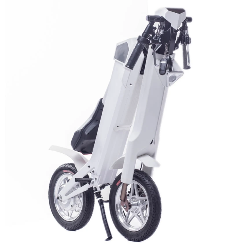 Ce Certified 12 Inch Electric Folding Bike, 250W Automatic Folding Ebike