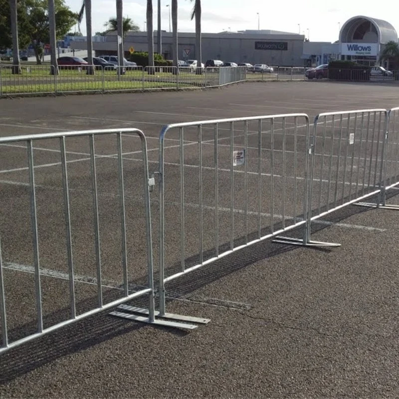 Hot Dipped Galvanized Metal Event Crowd Control Barrier