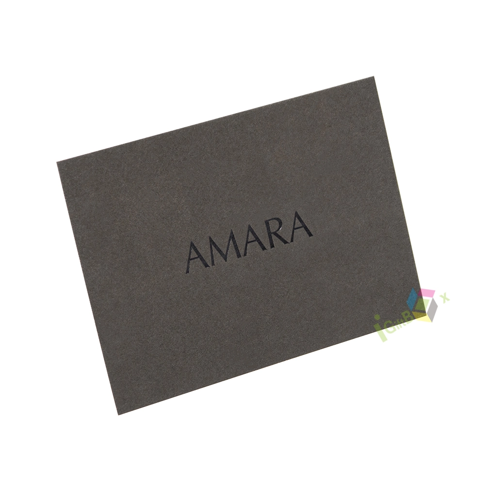 Custom Wholesale/Supplier Printing Hot Stamping Logo Greeting Cards