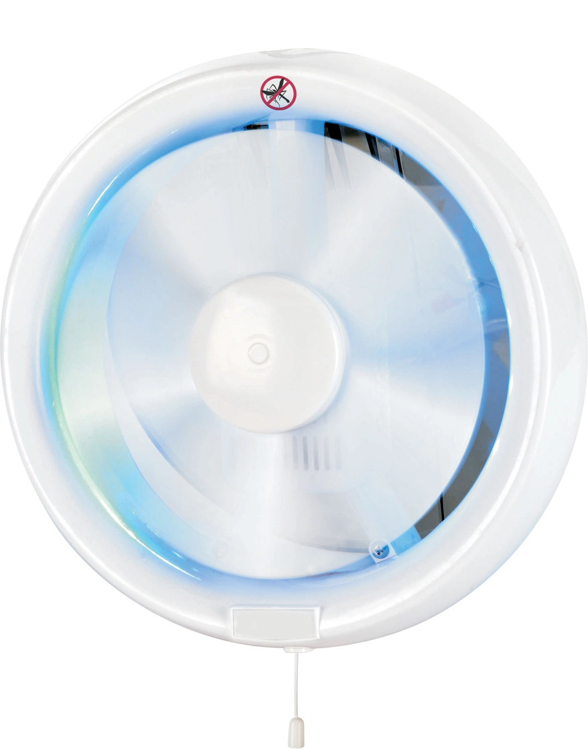 Круглый ABS вытяжной вентилятор со светодиодами и москитными насекомых-убийц 6 дюймов/8 дюймов