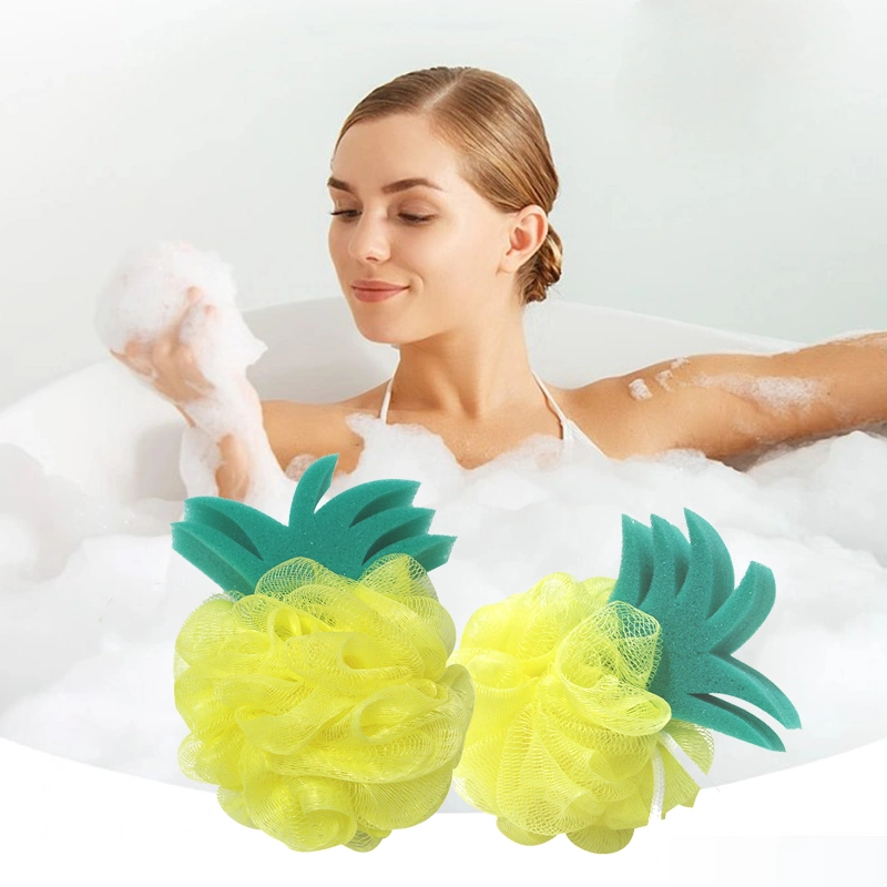 New Product Colorful Cleaning Ball Bath Ball Bath Flower