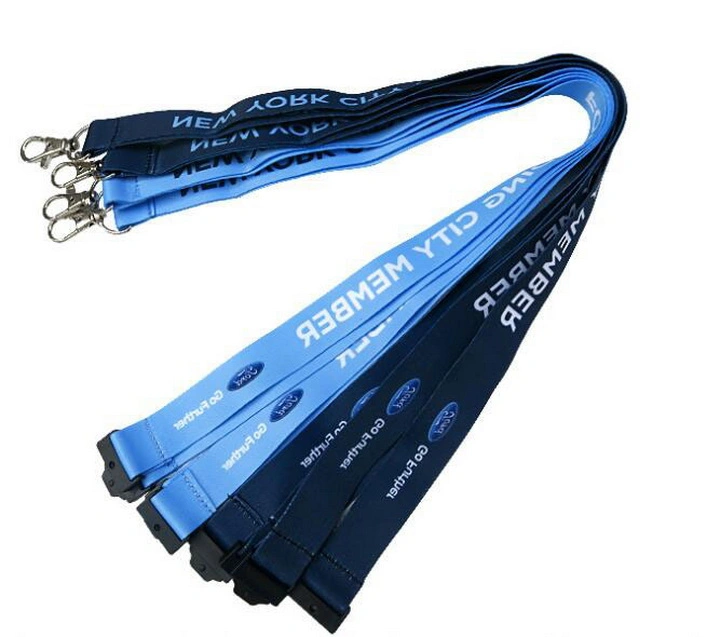 Cheap PVC Label Documents Heat-Transfer Neck Lanyard