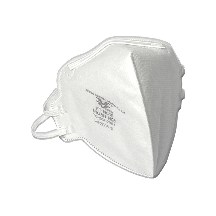 Protective Anti-Pollution Disposable Niosh N95 Flat Fold Dust Mask