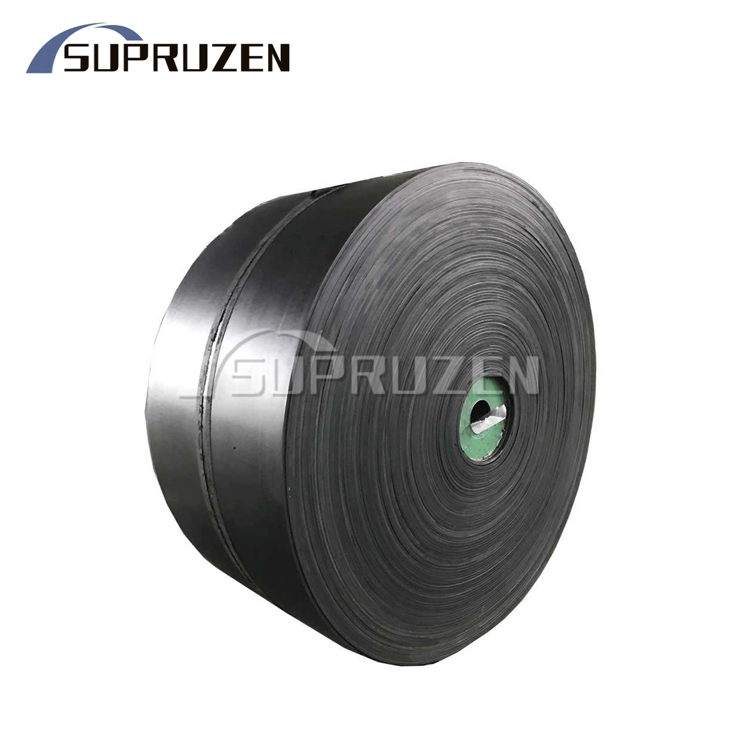 Sunmu Industry Fire Resistant Plate Large Automatic Rubber Conveyor Belt China Suppliers 6mm 7mm 8mm Belt Thickness Round Rubber Conveyor Belt with S-Rim