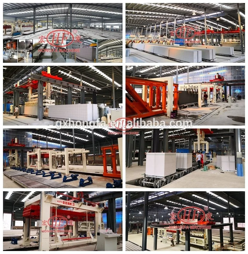 Hongfa Ytong Technology AAC Cement Block Machinery Manufacturer/AAC Panel Production Line Price AAC Block Plant for Sale