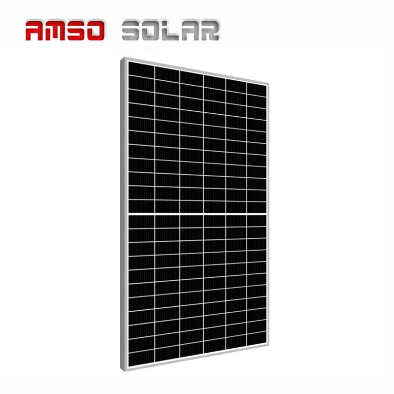 Renewable Energy Monocrystalline 650W Solar Panel Half Cell with 25 Years Warranty for Sale