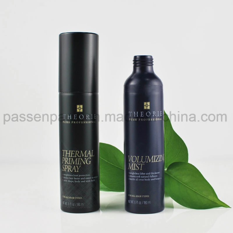 Aluminum Bottle Cosmetic Packaging Black Bottle Perfume Bottle Daily Using