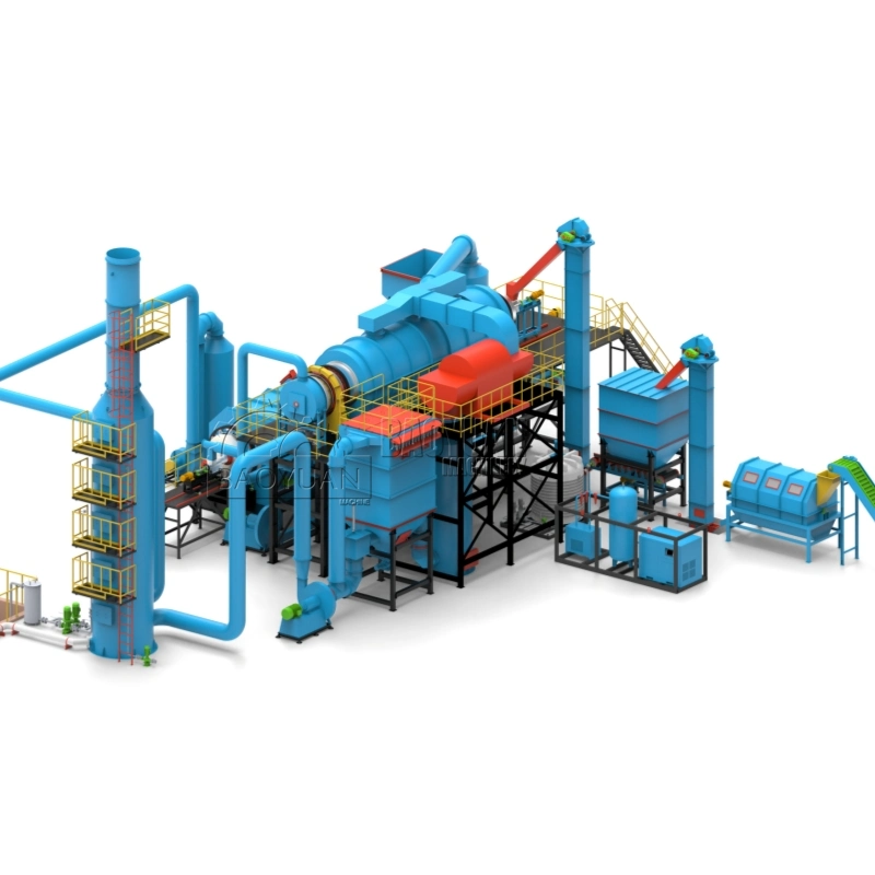 Gold Mine Extract Coconut Shell Activated Carbon Reactivation Kiln Activated Carbon Making Machine