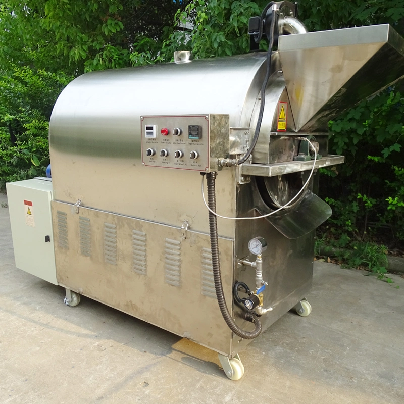 100kg Seeds Nuts Wheat Corn Roaster Peanut Roasting Machine