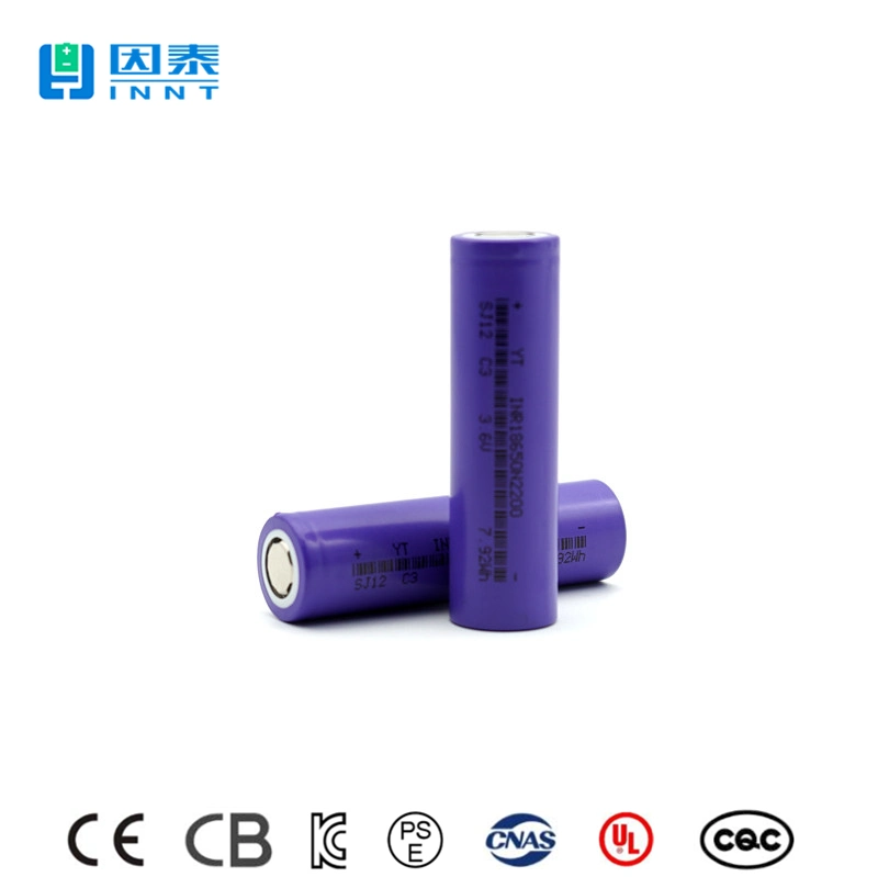 18650 Battery Pack 2s2p 2800mAh 18650 Battery 20p for Outdoor Camera