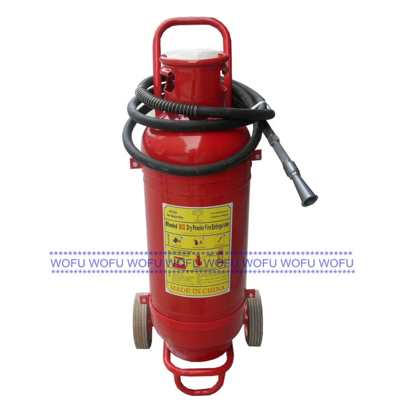 50-100-150lbs ABC Dry Chemical Powder Trolley Fire Extinguisher