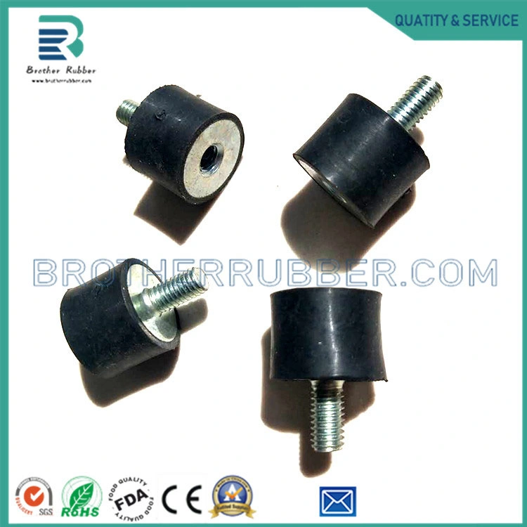 M5 M6 M7 M8 Screw Mount Foot Rubber Mounting Feet with Stud