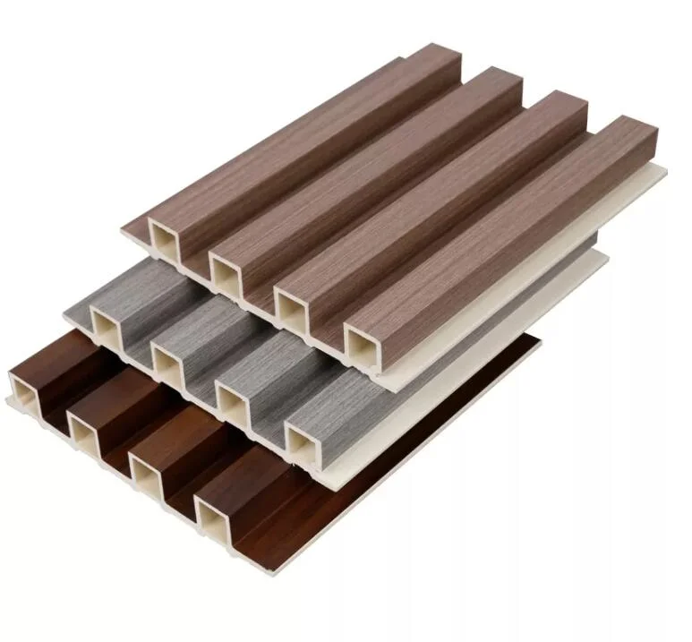 Exterior Cladding Ceiling WPC Timber Composite Slat WPC Wall Panel