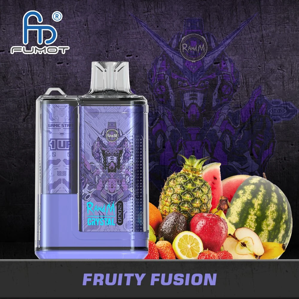 Original Factory Wholesale/Supplier Cheap Price Fumot Randm Crystal 12000 Puffs Vape 600-10000 Puff Vaping Vape Electronic Cigarette Shop Disposable/Chargeable Vape