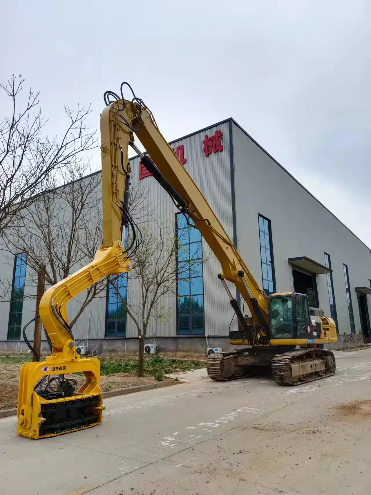 Betonpfile und Stahlpfile verwendet Hydraulischen Vibro Hammer für Verschiedene Tonnage Bagger