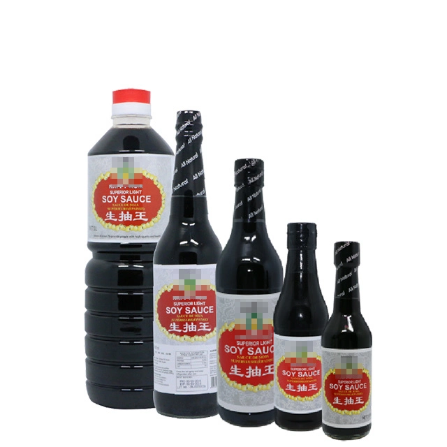 Halal Certificated Natural Brewed Good Flavor Soy Sauce