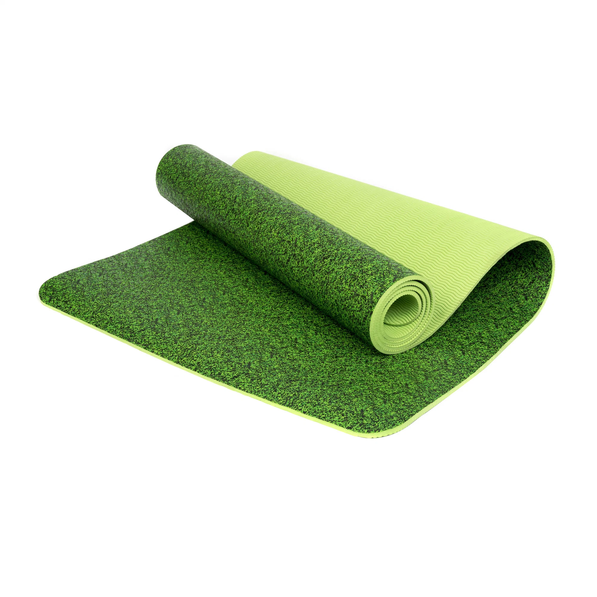 Wholesale/Supplier Durable High Density Anti Slip Eco-Friendly Rubber TPE Yoga Training Mat