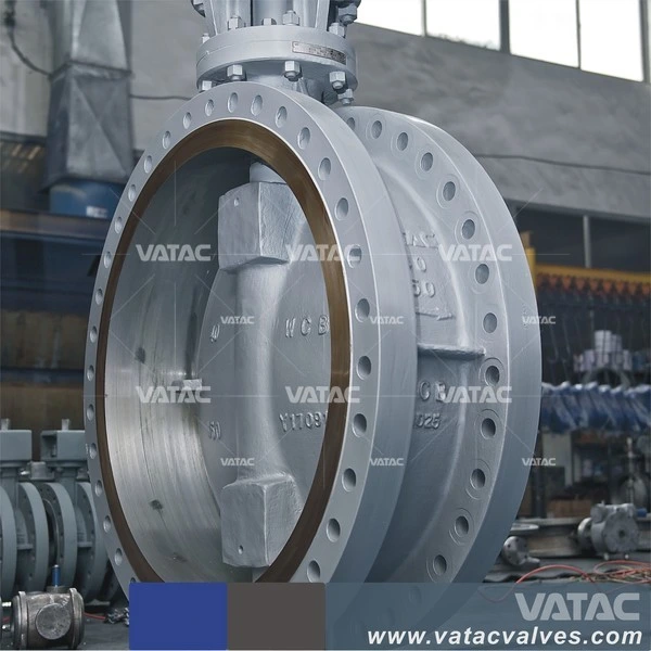 Cast Steel Metal Seat Butterfly Valve