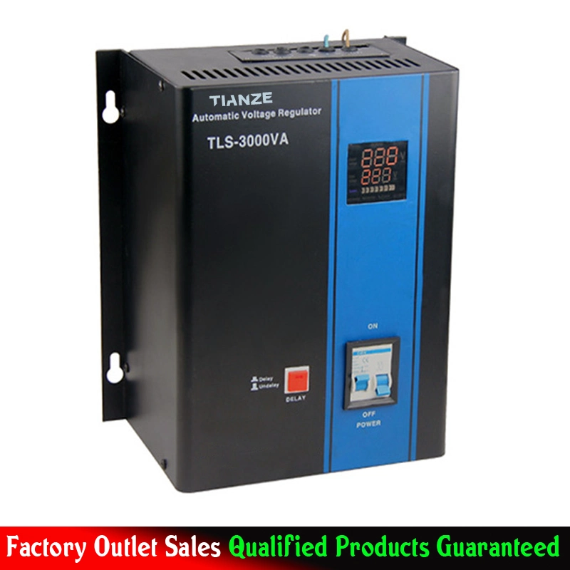 Tls Wall Mounted Relay Type Automatic Voltage Stabilizer (LED Meter)