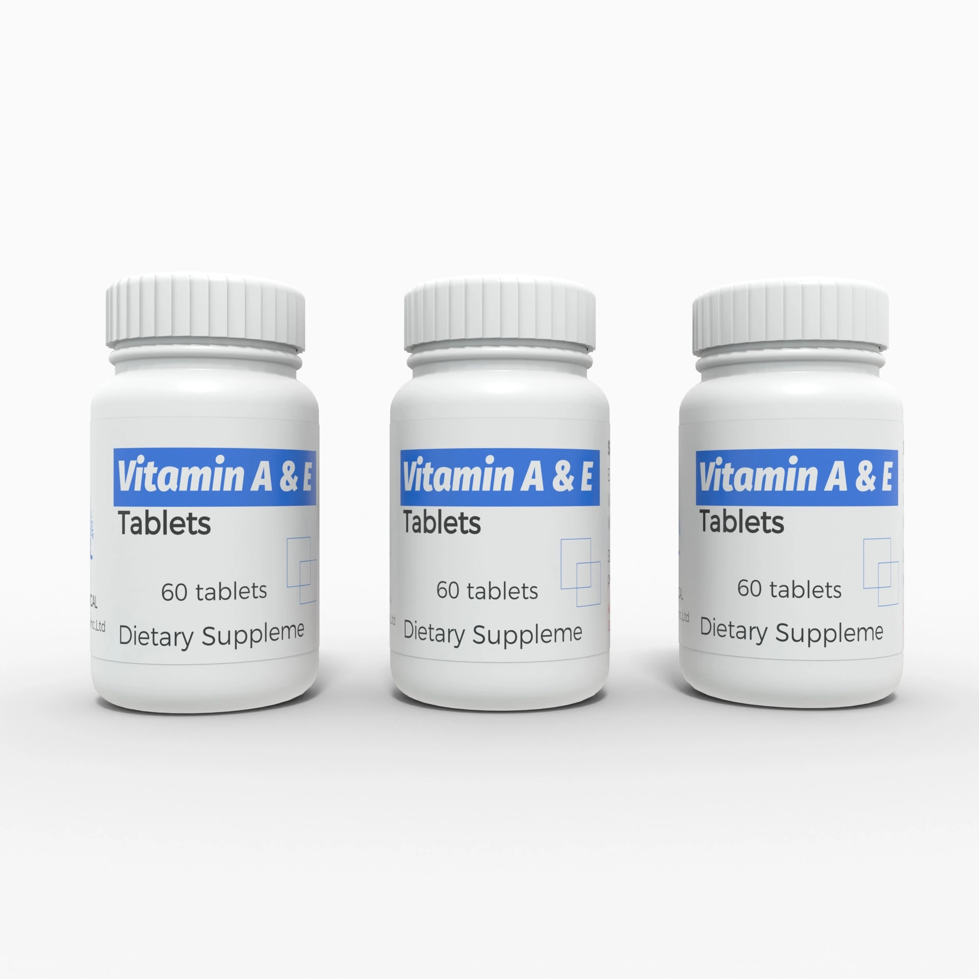 Supplément de soins de santé et de la vitamine E Dmscare-Vitamin un comprimé de la vitamine naturelle