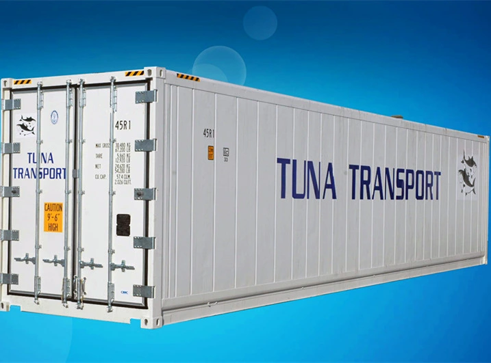 Ultra Reefer Container for Tuna Transport Minus 60 Centi Degree