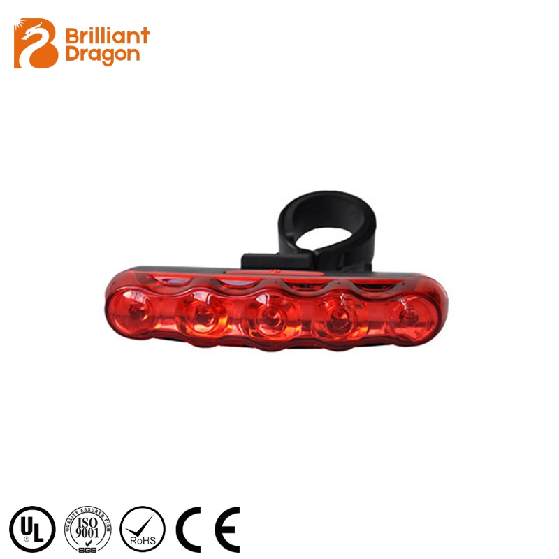 Wholesale Factory Battery Power Bike Taillight Flashing Warning Front Bicycle Lamp Hot Quality Road Mountain Bicycle Rear Light