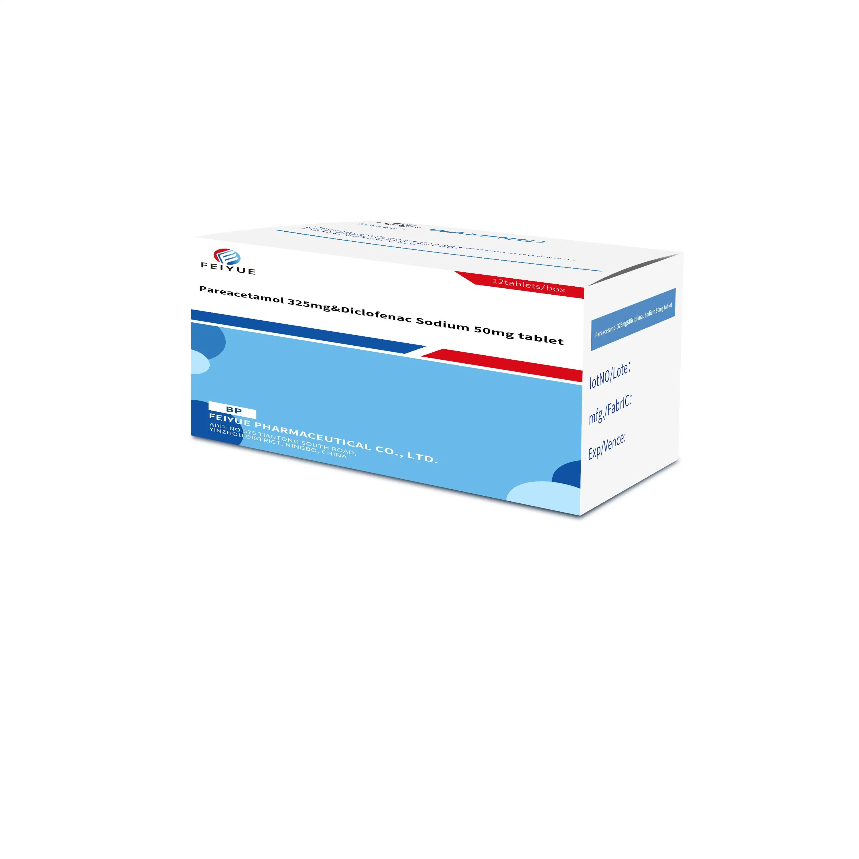 Socomol Tablet /Pareacetamol Diclofenac Sodium Tablet 325mg+50mg