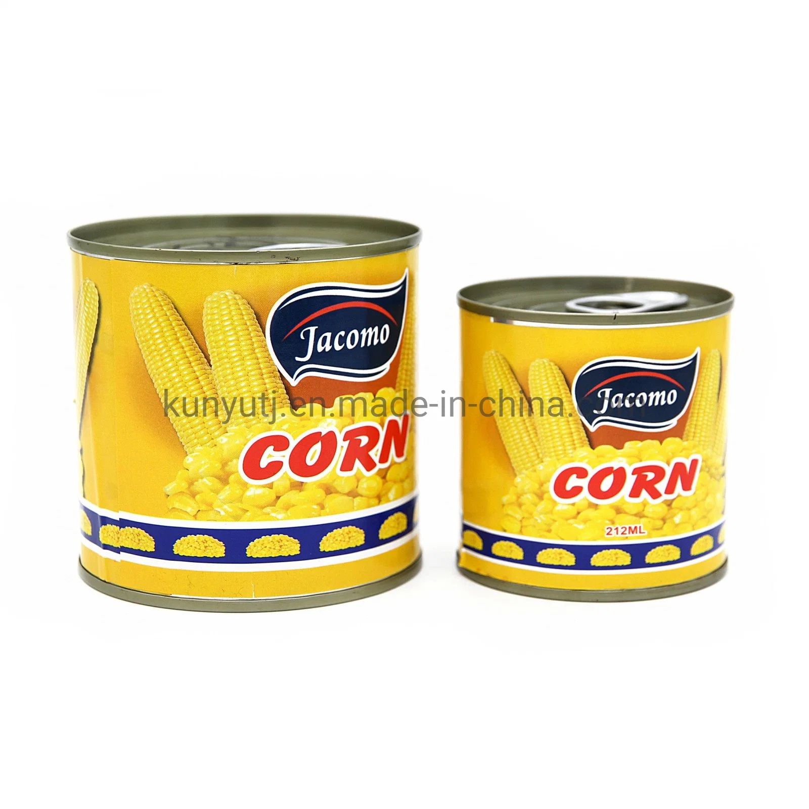 Las conservas de alta calidad de alimentos enlatados de maíz dulce con dulce de maíz fresco Kernel