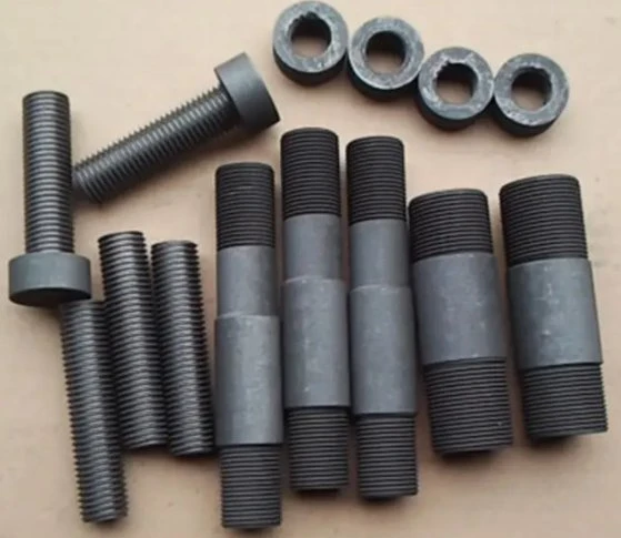 Fasteners Machined From Wear Resistant Carbon Carbon Composite Materials