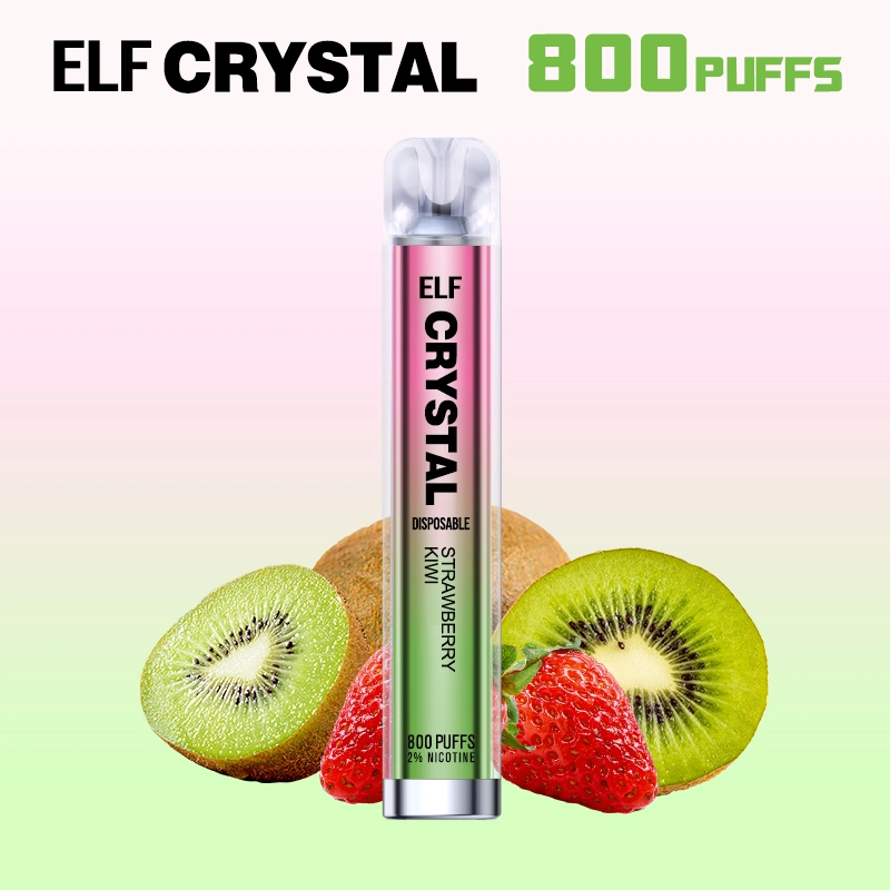 Nuevo E Cigarette Elf Crystal 800 malla bobina U Shisha Pen Bar griego Mosmo Diamond Vapes