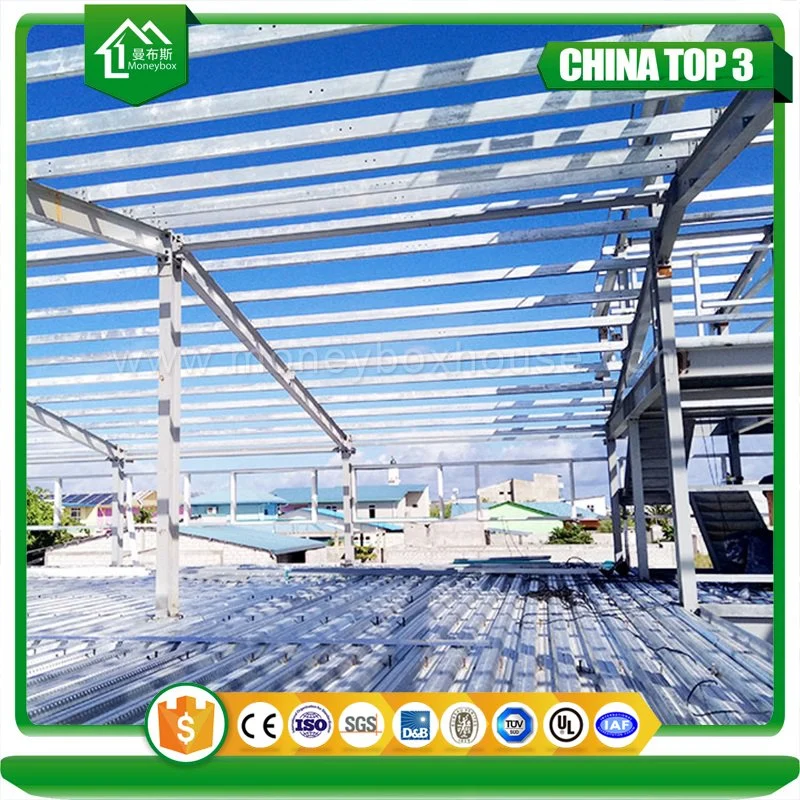 High Snow Load Prefabricated Industrial Two Story Steel Structure Workshop