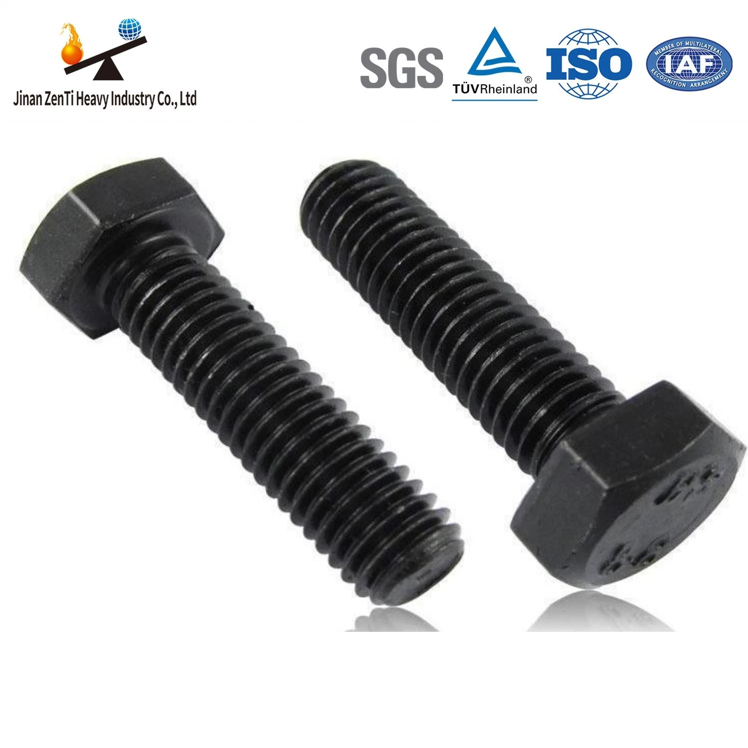 Cheap Quality 8.8/10.9/12.9 Carbon Steel Hexagon Head High Strength Bolt Fine Full Half Thread Fastener DIN933 DIN931