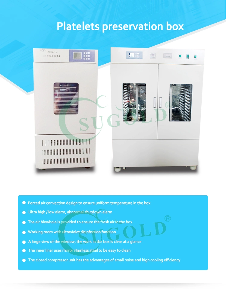 Blood Bank Using Platelet Agitator/Platelet Incubator /Platelet Shaking Incubator with Cheap Price