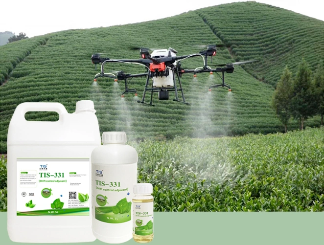 Utilisation de drone mélange en cuve anti-affaissement Adjuvant Agent de contrôle de dérive du riz déposées Herbicide additif Synergist plante à protéger l'enregistrement de coût