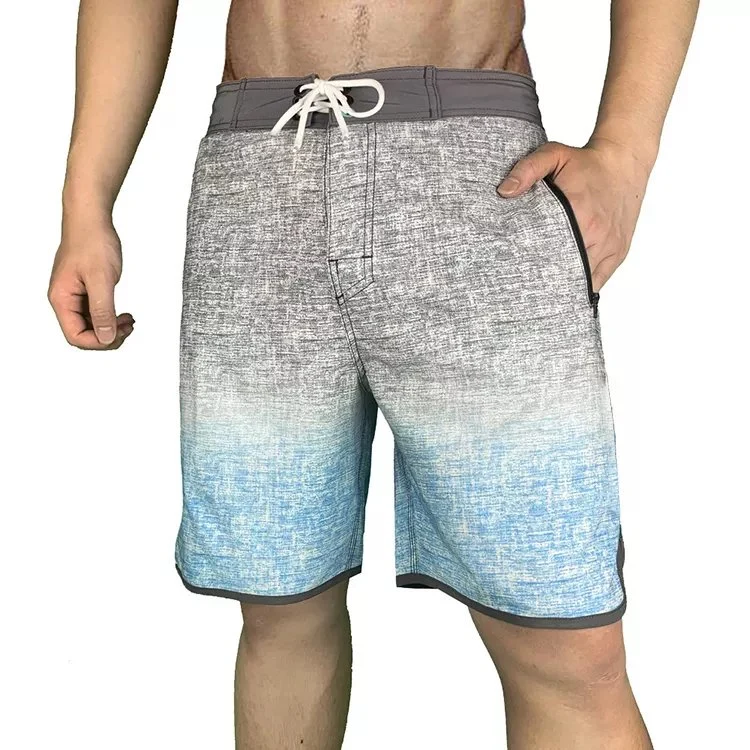 Calções de surf com logótipo personalizado para rapaz fabricante Print Boardshorts Calções de banho para homem