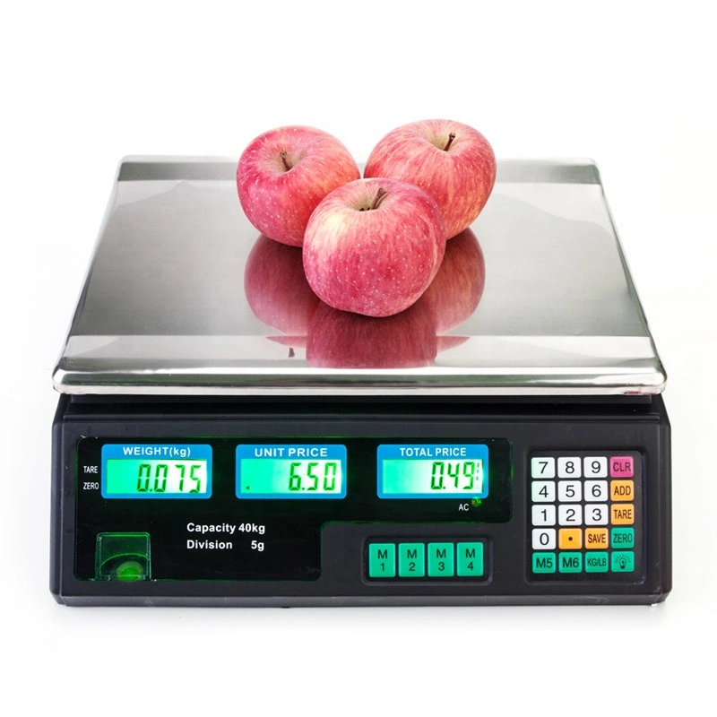 LCD Digital Scale with Price Settings Digital Weighing Scale Price Digital Price Scales