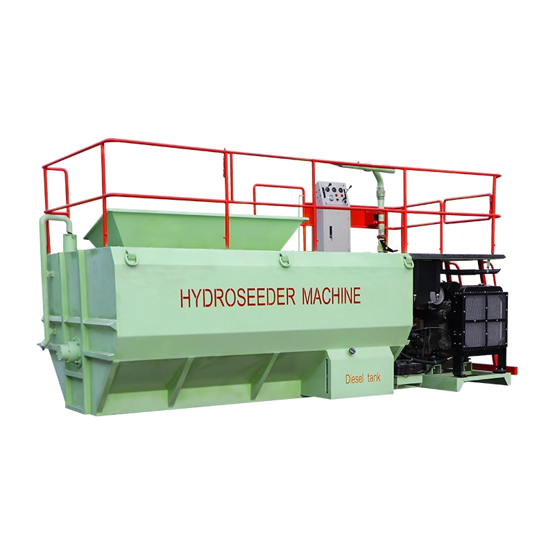 China Diesel Soil Hydroseeding Machine for Lawn