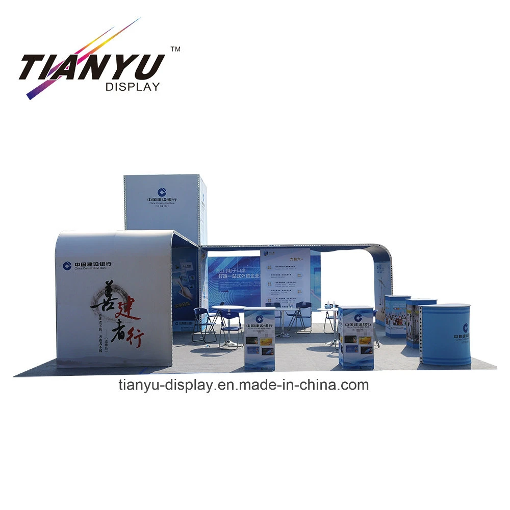 Eye-Catching Modular 6 X 6m Exhibition Expo Booth Display Design