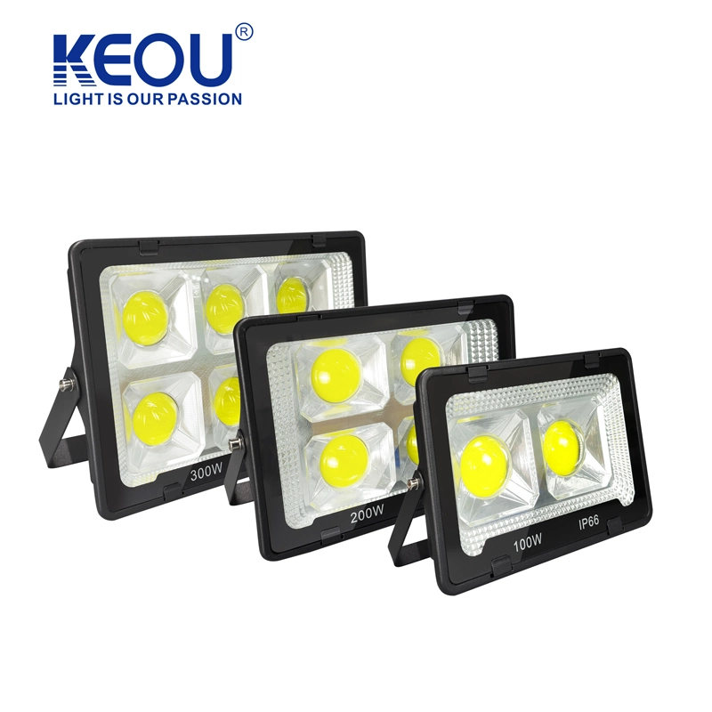 Keou Dustproof 100W 200W 300W 500W aluminium IP66 LED 400W Pour éclairage de champ sport LED 4000K