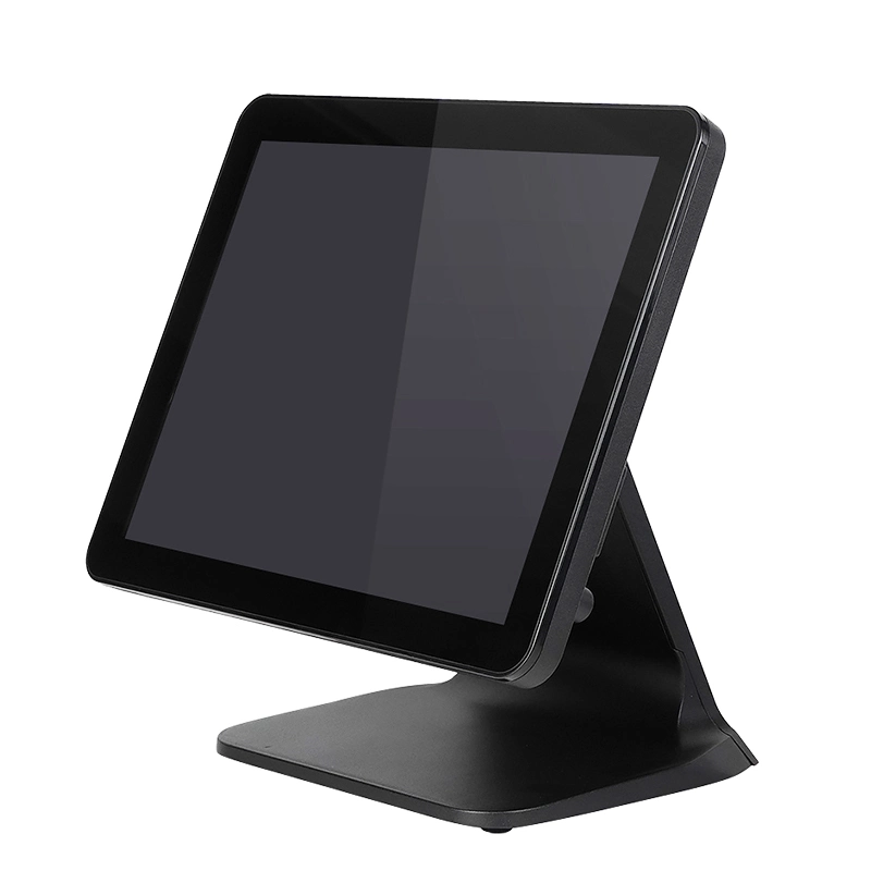 Cash Register 15" Point of Sale Solution POS Terminal with Built in VFD/8 Digit LED Display