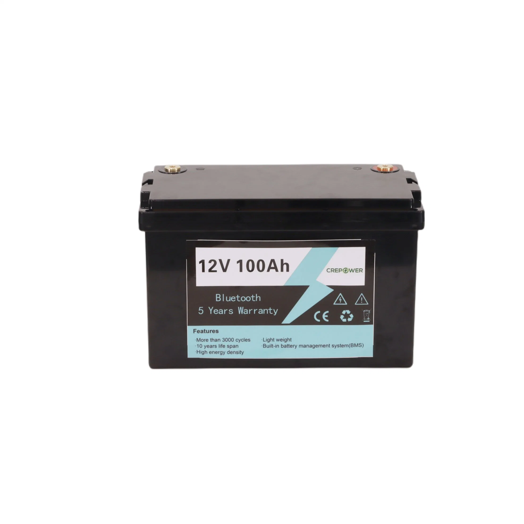 12V 12.8V 960Wh 75Ah batería de litio personalizada Gel Sistema Solar