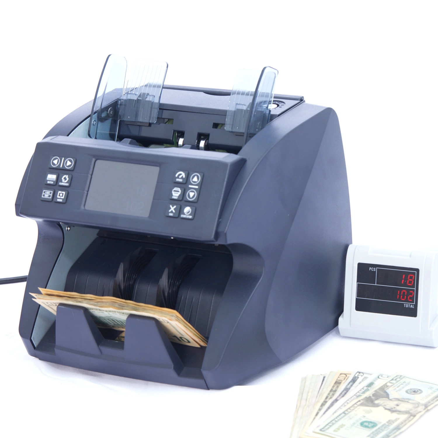 Money Counter Machine Bill Counter with Large TFT Display