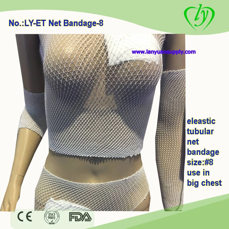 Fabricantes profesionales Lightweight Medical Net vendaje elástico