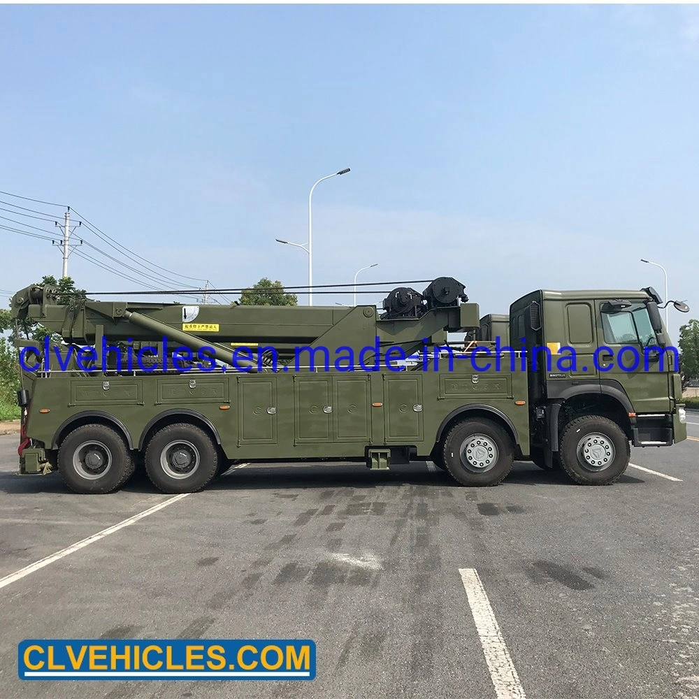 Clw Heavy Duty 50t 60t Rotator Wrecker Breakdown Vehicle