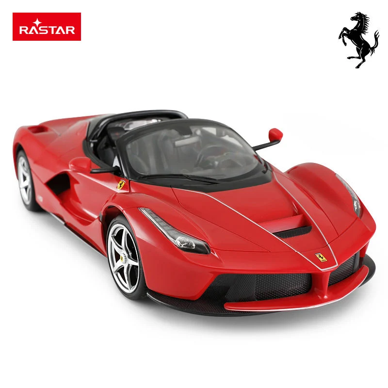 Rastar Hobby brinquedos eléctricos de plástico Drift RC Car Ferrari 1: 14 Modelo Rastar bateria X Laferrari Caixa de vidro Vermelho/Preto Brinquedos