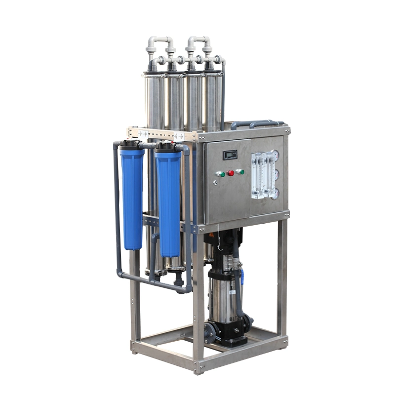 Filtration de l'eau commerciale 250LPH RO Le système de purification purification par osmose inverse de la machine industrielle Système d'eau déionisée